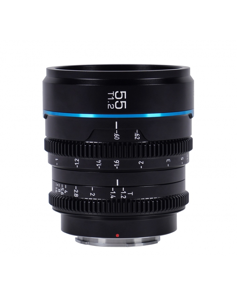 SIRUI Nightwalker 55mm T1.2 S35 Manual Focus Cine Lens (Black) F/RF Mount 781033